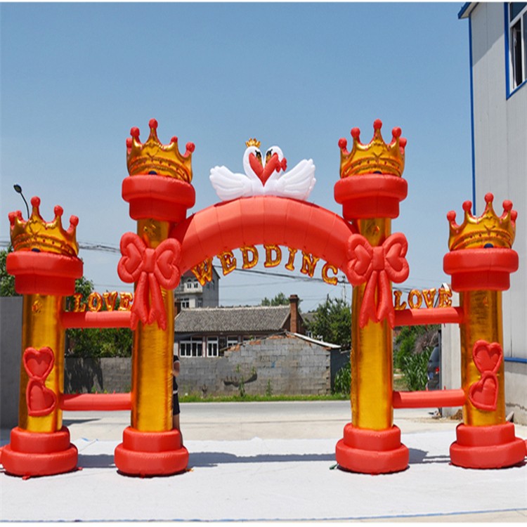 山丹节庆充气拱门
